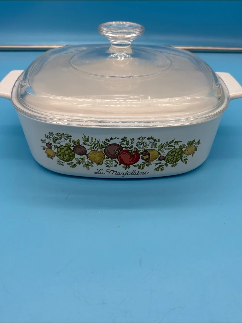 RARE Vintage Corning Ware 2 Qt La Marjolaine Spice Of Life A-2-B